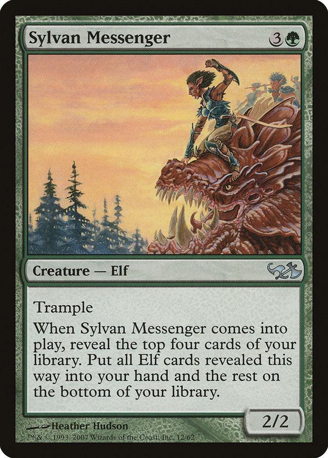 Sylvan Messenger [Duel Decks: Elves vs. Goblins] - Trinity Hobby