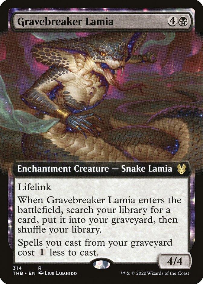 Gravebreaker Lamia (Extended Art) [Theros Beyond Death] - Trinity Hobby