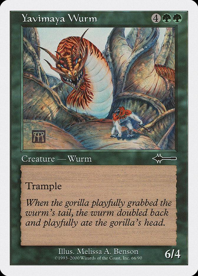 Yavimaya Wurm [Beatdown] - Trinity Hobby