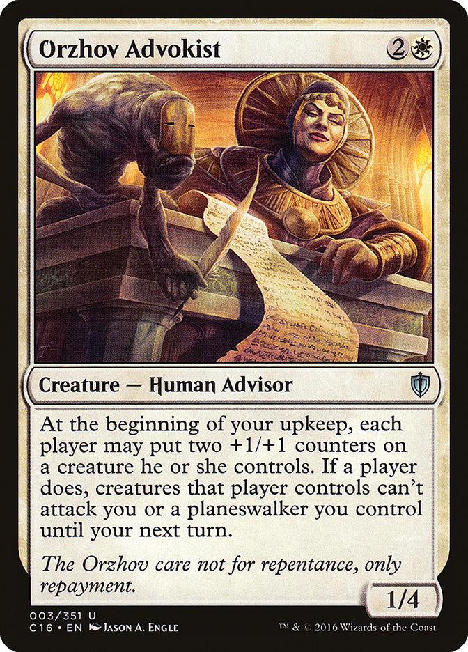 Orzhov Advokist [Commander 2016] - Trinity Hobby