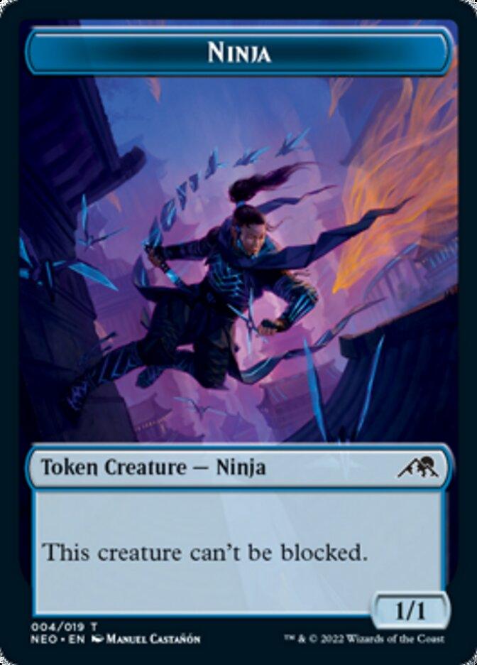 Ninja Token [Kamigawa: Neon Dynasty Tokens] - Trinity Hobby