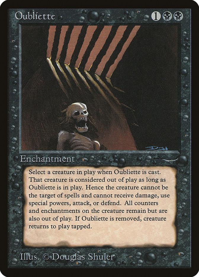 Oubliette (Light Mana Cost) [Arabian Nights] - Trinity Hobby