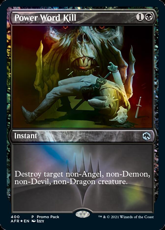 Power Word Kill (Promo Pack) [Dungeons & Dragons: Adventures in the Forgotten Realms] - Trinity Hobby