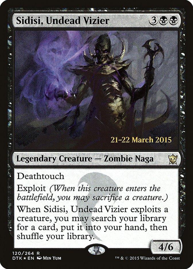 Sidisi, Undead Vizier [Dragons of Tarkir Prerelease Promos] - Trinity Hobby