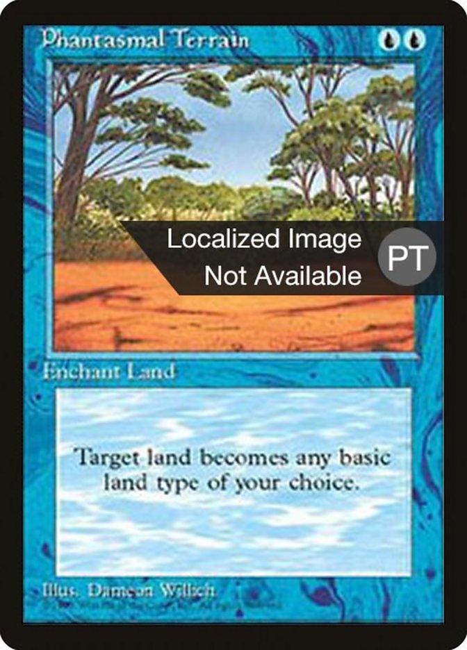Phantasmal Terrain [Fourth Edition (Foreign Black Border)] - Trinity Hobby