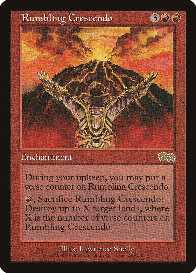 Rumbling Crescendo [Urza's Saga] - Trinity Hobby