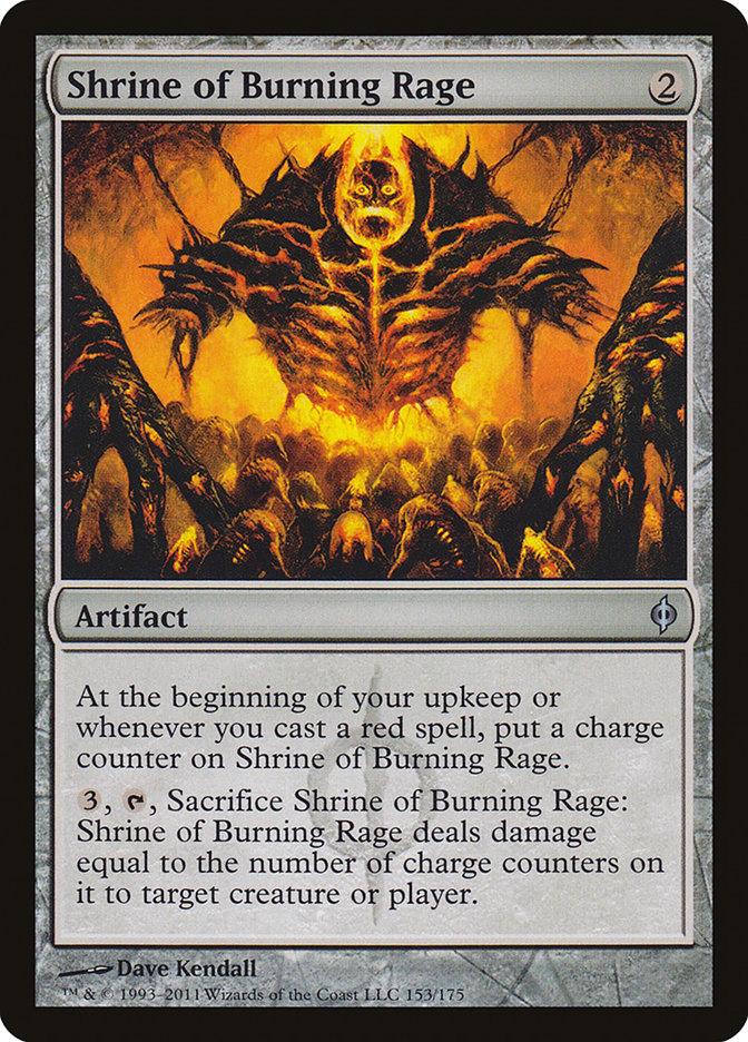 Shrine of Burning Rage [New Phyrexia] - Trinity Hobby