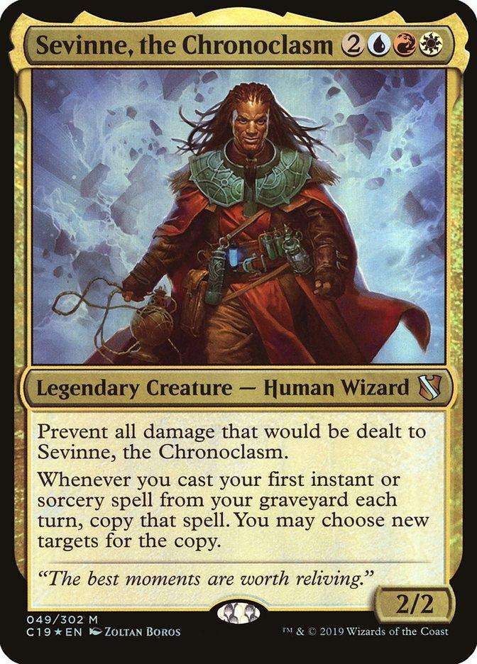 Sevinne, the Chronoclasm (Oversized) [Commander 2019 Oversized] - Trinity Hobby