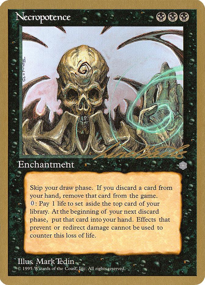 Necropotence (Leon Lindback) [Pro Tour Collector Set] - Trinity Hobby