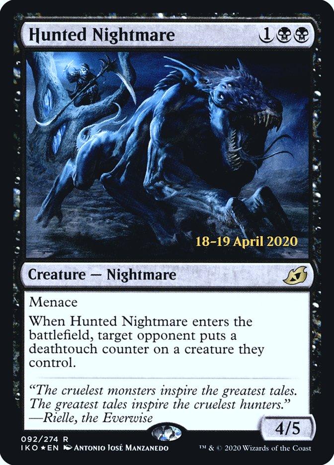 Hunted Nightmare [Ikoria: Lair of Behemoths Prerelease Promos] - Trinity Hobby