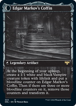 Edgar, Charmed Groom // Edgar Markov's Coffin [Innistrad: Double Feature] - Trinity Hobby