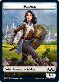 Soldier // Weird Double-Sided Token [Core Set 2021 Tokens] - Trinity Hobby