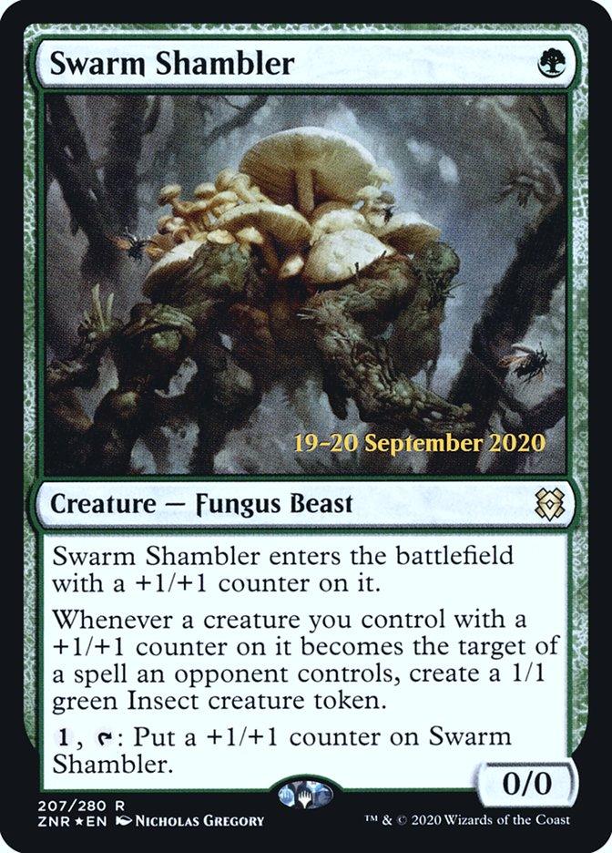 Swarm Shambler [Zendikar Rising Prerelease Promos] - Trinity Hobby