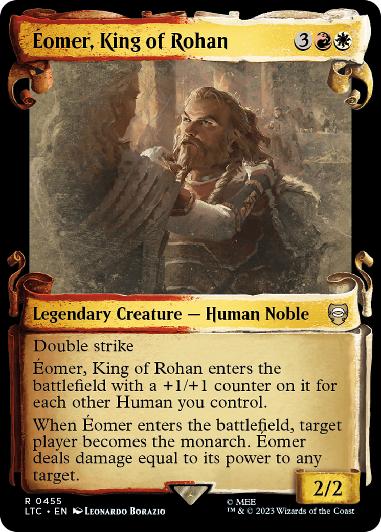 Eomer, King of Rohan [The Lord of the Rings: Tales of Middle-Earth Commander Showcase Scrolls] - Trinity Hobby