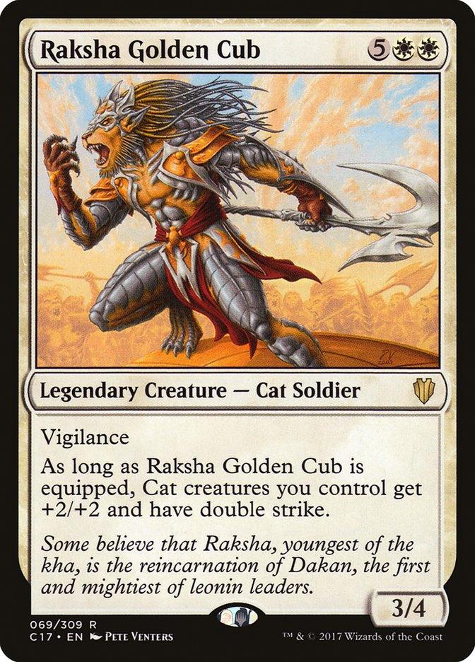 Raksha Golden Cub [Commander 2017] - Trinity Hobby
