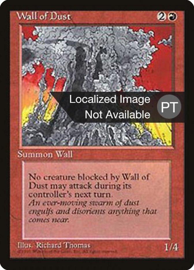 Wall of Dust [Fourth Edition (Foreign Black Border)] - Trinity Hobby
