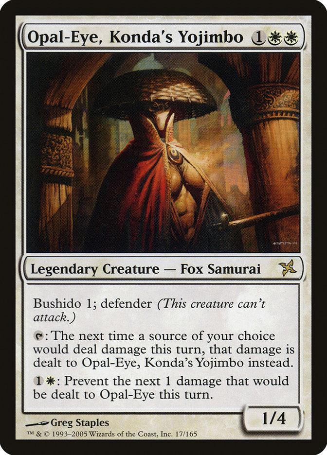 Opal-Eye, Konda's Yojimbo [Betrayers of Kamigawa] - Trinity Hobby