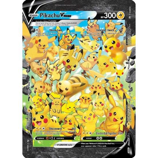 Pikachu V-UNION (Jumbo Card) [Sword & Shield: Black Star Promos] - Trinity Hobby