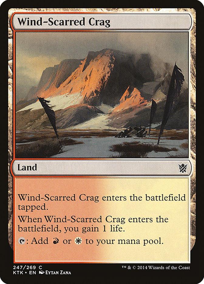 Wind-Scarred Crag [Khans of Tarkir] - Trinity Hobby