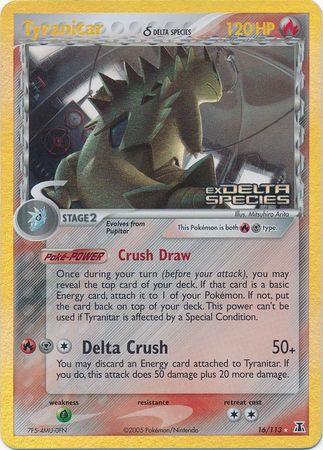 Tyranitar (16/113) (Delta Species) (Stamped) [EX: Delta Species] - Trinity Hobby