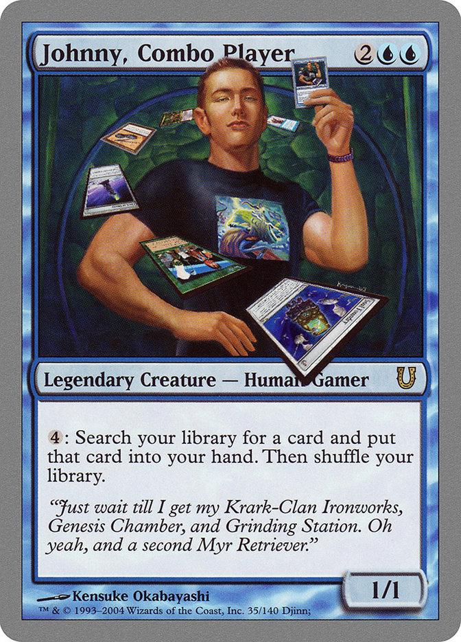 Johnny, Combo Player [Unhinged] - Trinity Hobby