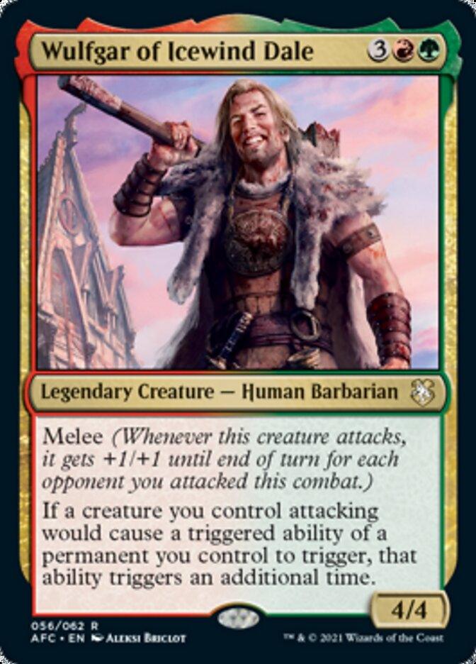 Wulfgar of Icewind Dale [Dungeons & Dragons: Adventures in the Forgotten Realms Commander] - Trinity Hobby
