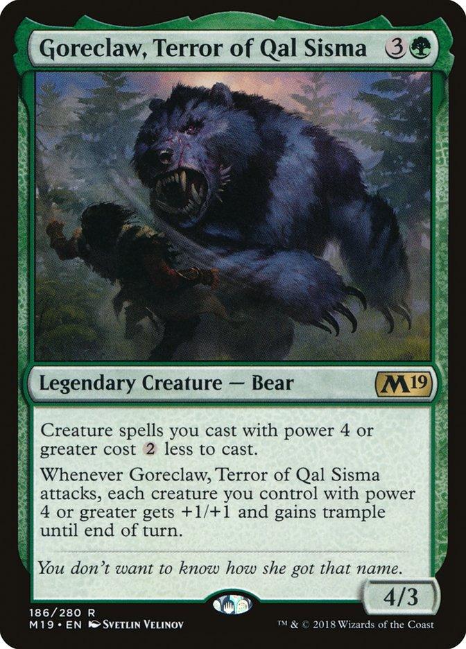 Goreclaw, Terror of Qal Sisma [Core Set 2019] - Trinity Hobby