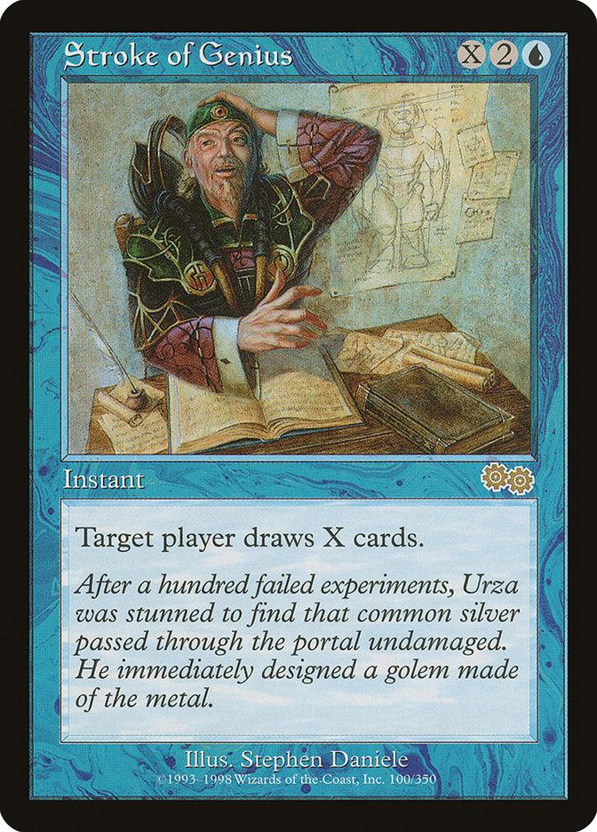 Stroke of Genius [Urza's Saga] - Trinity Hobby