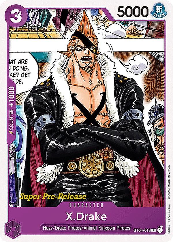 X.Drake [Super Pre-Release Starter Deck: Animal Kingdom Pirates] - Trinity Hobby