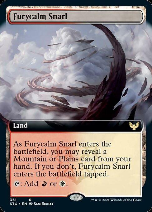 Furycalm Snarl (Extended Art) [Strixhaven: School of Mages] - Trinity Hobby