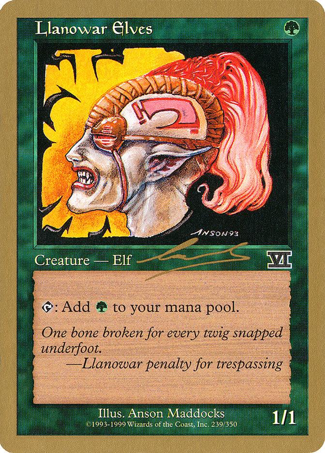 Llanowar Elves (Nicolas Labarre) [World Championship Decks 2000] - Trinity Hobby