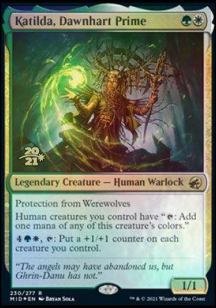 Katilda, Dawnhart Prime [Innistrad: Midnight Hunt Prerelease Promos] - Trinity Hobby