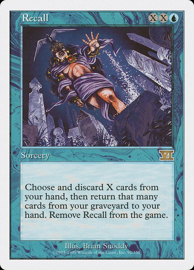 Recall [Classic Sixth Edition] - Trinity Hobby