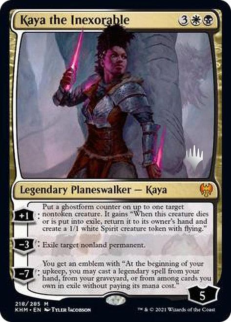 Kaya the Inexorable (Promo Pack) [Kaldheim Promos] - Trinity Hobby