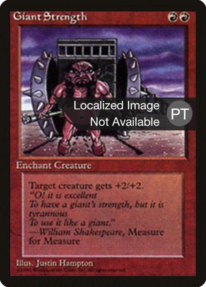 Giant Strength [Fourth Edition (Foreign Black Border)] - Trinity Hobby