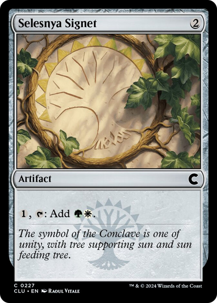 Selesnya Signet [Ravnica: Clue Edition] - Trinity Hobby