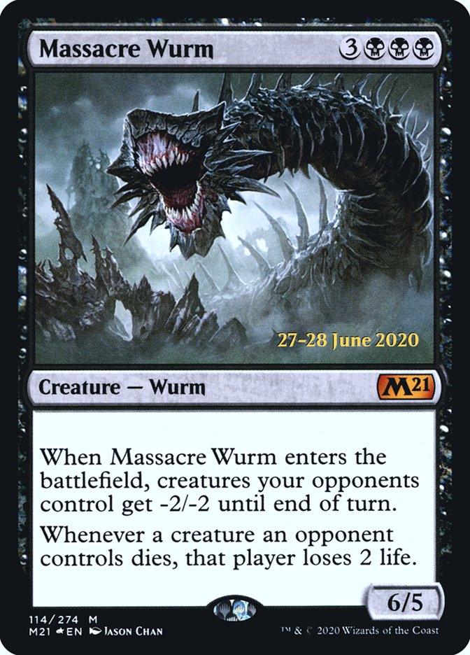 Massacre Wurm [Core Set 2021 Prerelease Promos] - Trinity Hobby