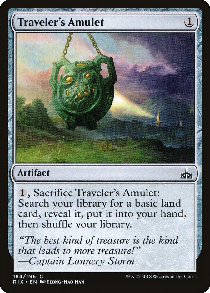 Traveler's Amulet [Rivals of Ixalan] - Trinity Hobby