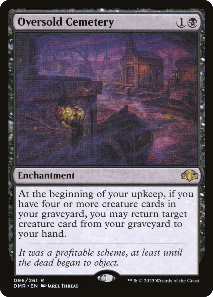 Oversold Cemetery [Dominaria Remastered] - Trinity Hobby