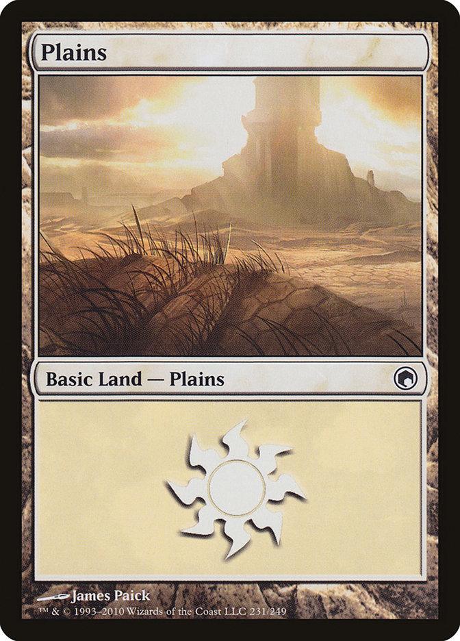 Plains (231) [Scars of Mirrodin] - Trinity Hobby