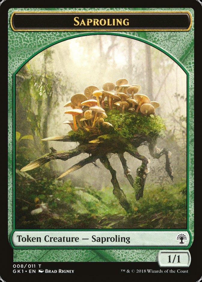 Voja // Saproling Double-Sided Token [Guilds of Ravnica Guild Kit Tokens] - Trinity Hobby
