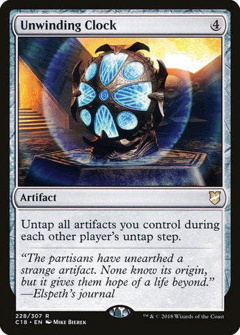 Unwinding Clock [Commander 2018] - Trinity Hobby