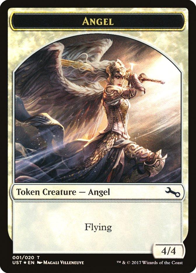 Angel // Angel Double-Sided Token [Unstable Tokens] - Trinity Hobby