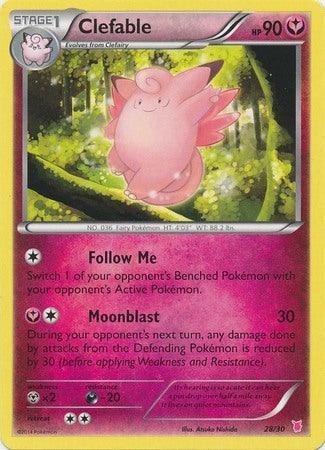 Clefable (28/30) [XY: Trainer Kit 1 - Wigglytuff] - Trinity Hobby