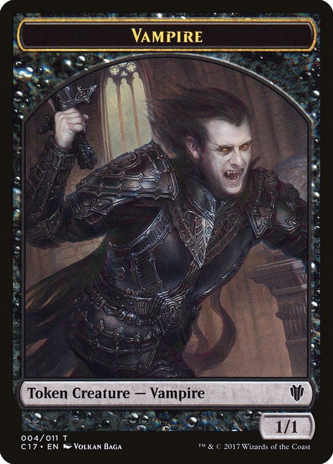 Eldrazi Spawn // Vampire Double-Sided Token [Commander 2017 Tokens] - Trinity Hobby