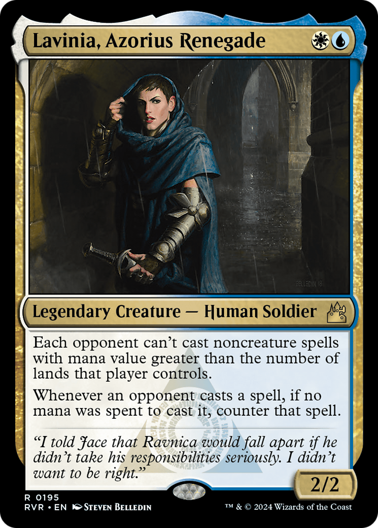 Lavinia, Azorius Renegade [Ravnica Remastered] - Trinity Hobby