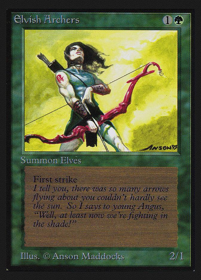 Elvish Archers [International Collectors' Edition] - Trinity Hobby