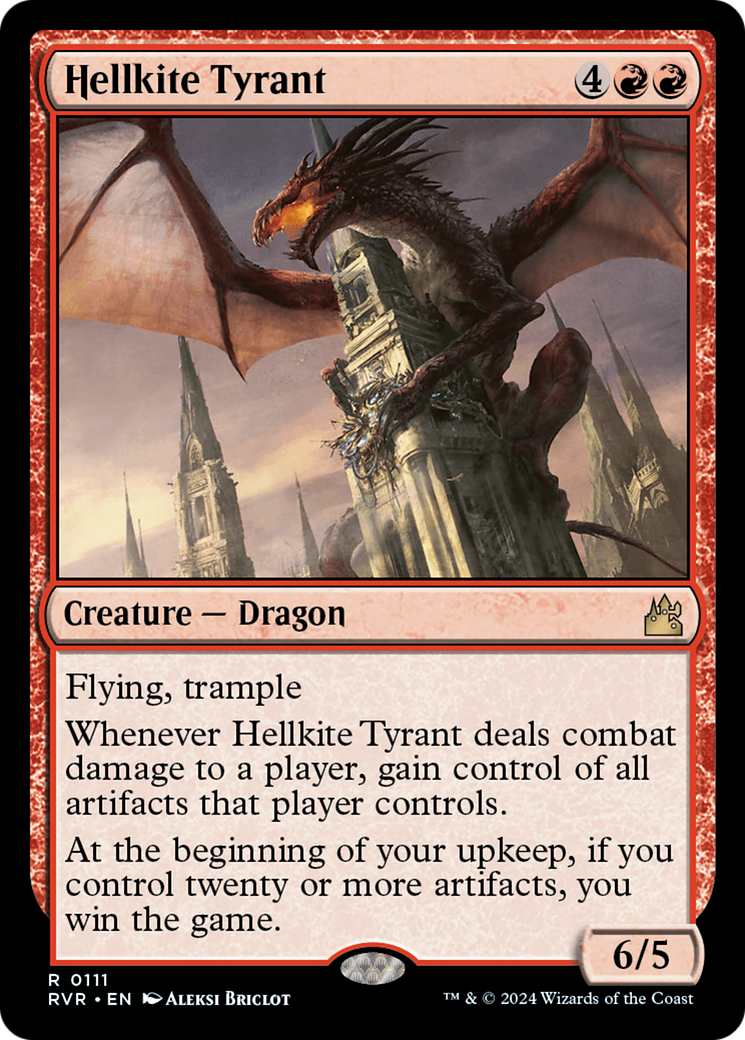 Hellkite Tyrant [Ravnica Remastered] - Trinity Hobby