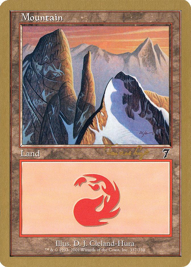 Mountain (337) (Tom van de Logt) [World Championship Decks 2001] - Trinity Hobby