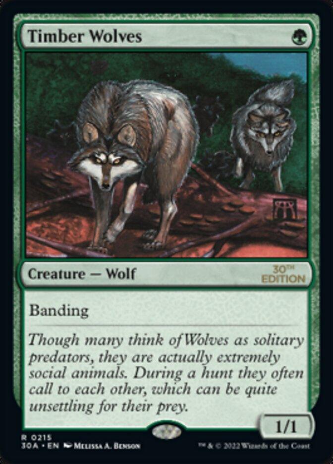 Timber Wolves [30th Anniversary Edition] - Trinity Hobby
